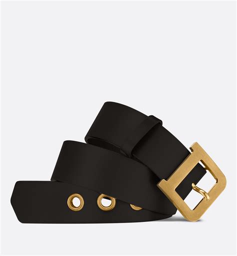 dior calfskin belt|Diorquake Belt Black Smooth Calfskin, 35 MM .